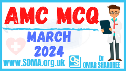 Product image for MARCH 2024 LECTURE NOTES ON AMC MCQ RECALLS QUESTIONS