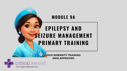 Product image for Critical Second Primary Training Module 9A - Epilepsy and Seizure Support
