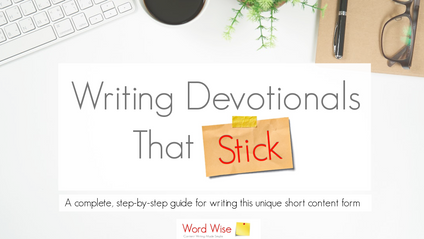 Product image for Writing Devotionals That Stick