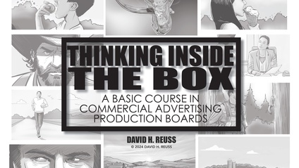 Product image for THINKING INSIDE THE BOX - A BASIC COURSE IN COMMERCIAL ADVERTISING PRODUCTION BOARDS 