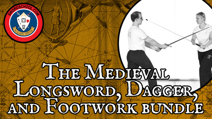 Product image for The Medieval Longsword, Dagger, and Footwork bundle