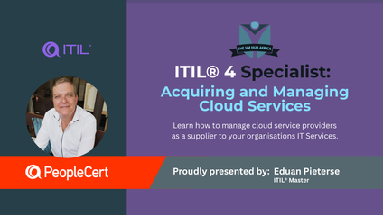 Product image for ITIL® 4 Specialist Extended - Acquiring and Managing Cloud Services