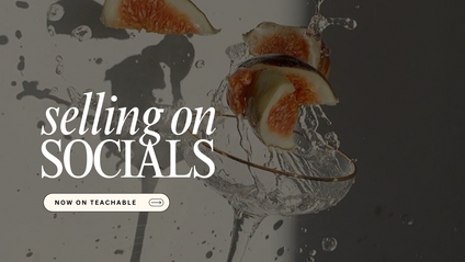 Product image for Selling On Socials