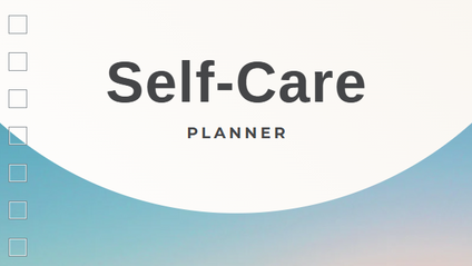 Product image for Self-Care Planner