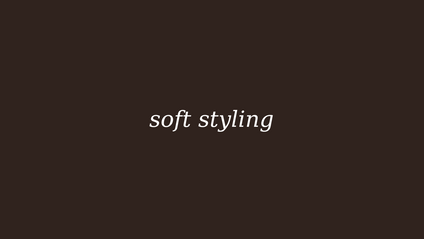 Product image for Soft Styling (Brown Lashes + Color Matching)