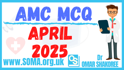 Product image for APRIL 2025 LECTURE NOTES ON AMC MCQ RECALLS QUESTIONS