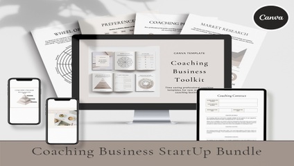 Product image for Coaching Business Template Bundle