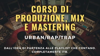 Product image for PRODUZIONE MIX E MASTERING RAP/URBAN/TRAP