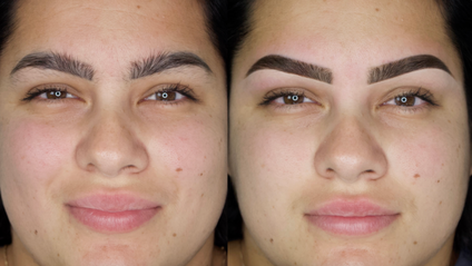 Product image for Freehand Mapping Tutorial - Uneven Tattooed Eyebrows (model: Gab)
