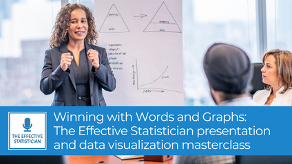 Product image for ​Winning with Words and Graphs: The Effective Statistician presentation and data visualization masterclass