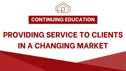 Product image for CE – Providing Service to Clients in a Changing Market (2 hours)