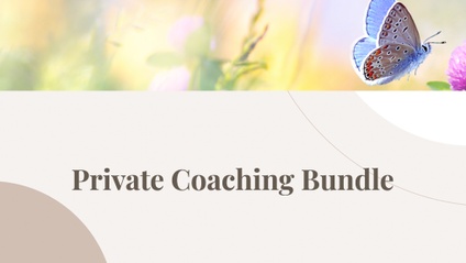 Product image for Private Coaching Program with Annette Hines