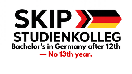 Product image for Skip Studienkolleg: Bachelor’s after CBSE 12th — No 13th year.