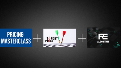 Product image for Pricing Masterclass + Target price + RE:Algorithm