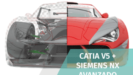 Product image for Técnico en Diseño Industrial Avanzado con Catia V5 y Siemens NX (900h)