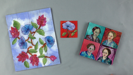 Product image for Reverse Painting on Glass with Lynn Leahy