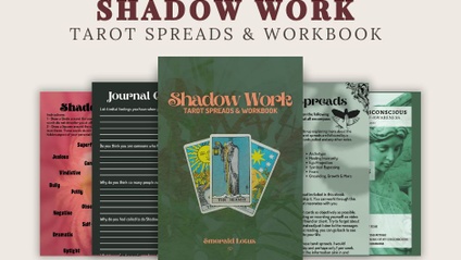Product image for Shadow Work Tarot Workbook