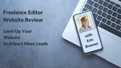Product image for Freelance Editor Website Review