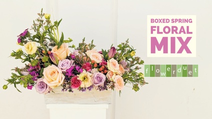 Product image for Flower Arranging Fridays: Mixed Box Spring Florals