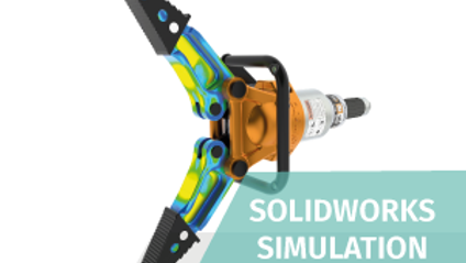 Product image for Análisis por Elementos Finitos con SolidWorks Simulation (250h)