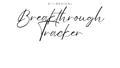 Product image for Breakthrough Tracker