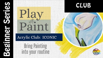 Product image for CLUB: Acrylic Painting - Iconic Images 