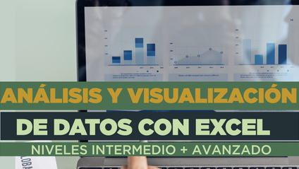 Product image for Análisis y Visualización de Datos con Excel: Intermedio + Avanzado