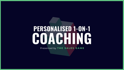 Product image for Personalised Sales Coaching Session