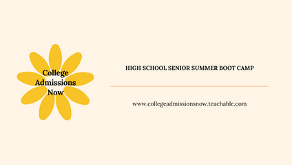 Product image for High School Senior Summer Boot Camp