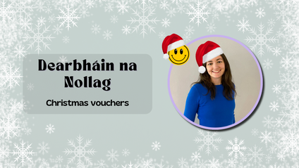 Product image for Christmas e-Vouchers: Send the Gift of Gaeilge