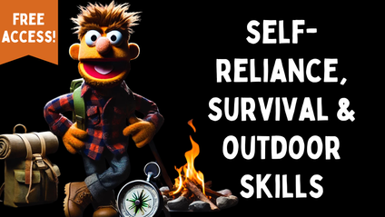 Product image for Self-Reliance, Survival & Outdoor Skills Library