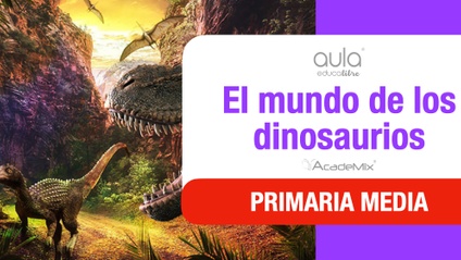 Product image for 3º. 19. El mundo de los dinosaurios Aula (Maestro)