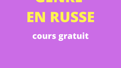Product image for Les trois genres en russe 