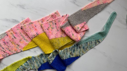 Product image for Milkshake scarf by Veera Välimäki Knitting Tutorials
