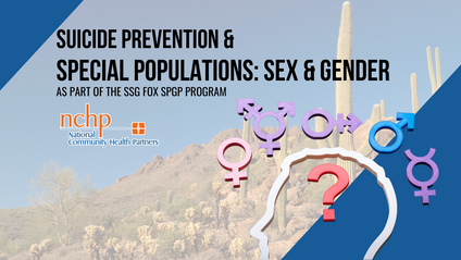 Product image for Suicide Prevention & Special Populations: Sex & Gender