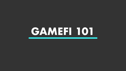 Product image for GameFi 101