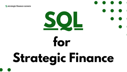 Product image for SQL for Strategic Finance