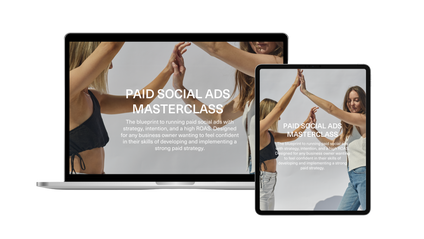 Product image for Paid Social Ads Masterclass