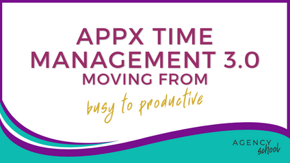 Product image for AppX Time Management 3.0/ Agency Efficiency