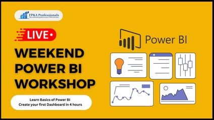 Product image for Weekend Live Power BI Workshop - 20th March 2024