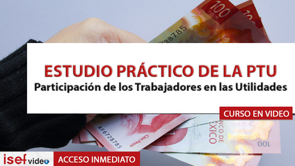 Product image for PTU - ESTUDIO PRÁCTICO DE LA PTU PARTICIPACIÓN DE LAS UTILIDADES A LOS TRABAJADORES