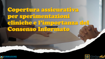 Product image for Copertura assicurativa per sperimentazioni cliniche e l’importanza del Consenso Informato