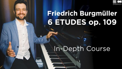 Product image for Burgmüller 6 Etudes op.109