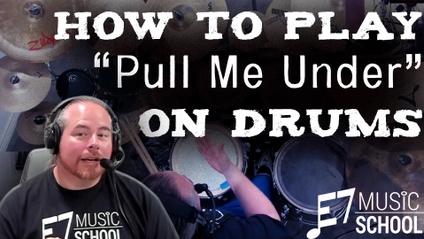 Product image for "Pull Me Under" by Dream Theater - Advanced Drums