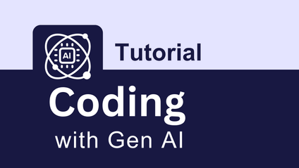 Product image for Coding with Gen AI Tutorials