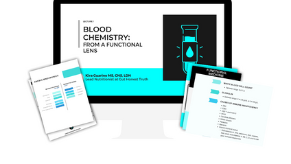 Product image for Blood Chemistry From a Functional Lens