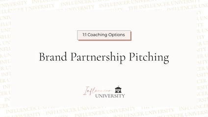 Product image for Brand Partnership Pitching