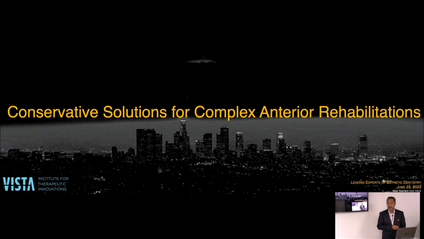Product image for Conservative Solutions for Complex Anterior Rehabilitations