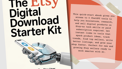 Product image for The Etsy Digital Download Starter Kit
