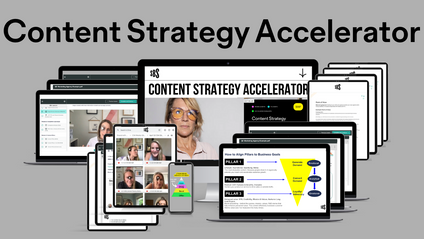 Product image for Content Strategy Accelerator: April 2022